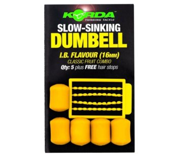 Korda Korda Slow Sinking Dumbell 16 mm I.B. Flavour