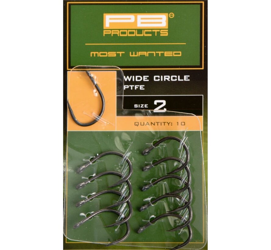 PB Products Wide Circle Hook PTFE