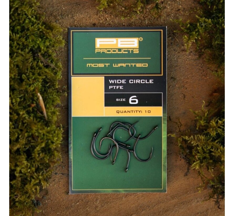 PB Products Wide Circle Hook PTFE