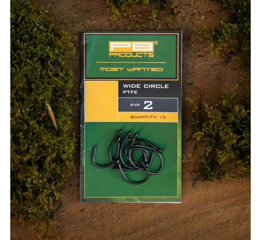 PB Products Wide Circle Hook PTFE