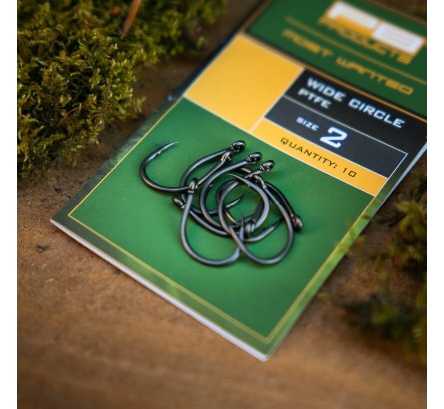 PB Products Wide Circle Hook PTFE