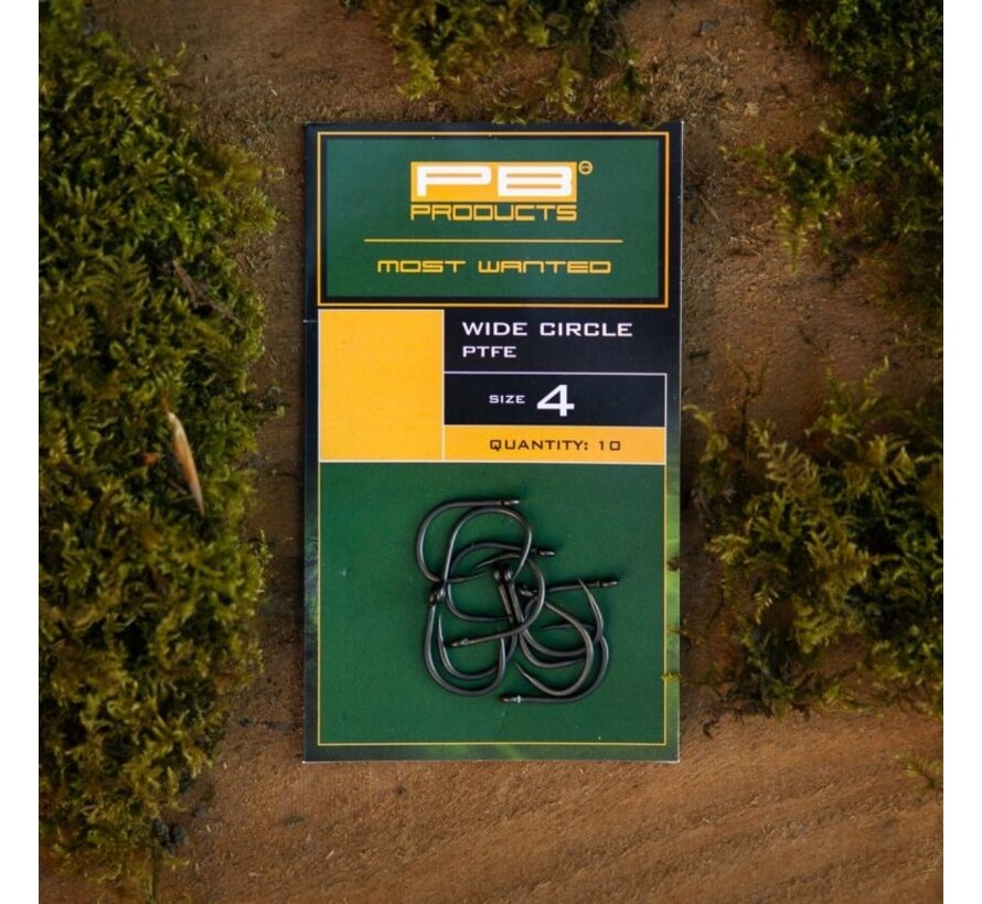 PB Products Wide Circle Hook PTFE