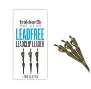 Trakker Trakker Leadfree Leadclip Leader 3 Pack - 45lb/75cm