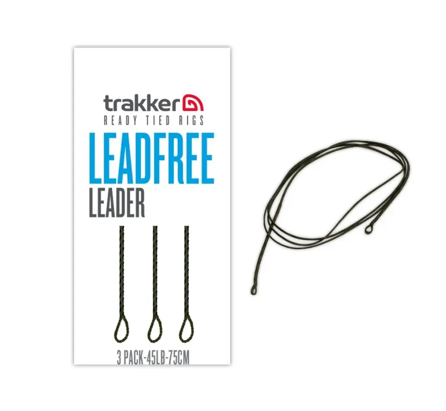 Trakker Leadfree Leader 3 Pack - 45lb/75cm