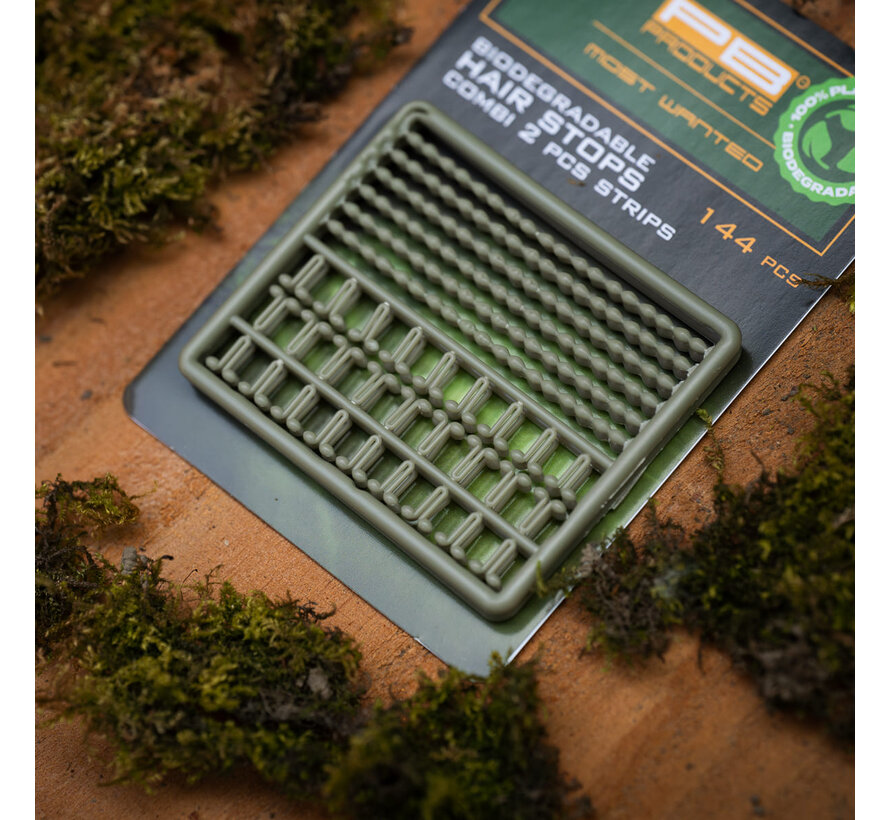 PB Products Biodegradable Hair Stops Combi 2 Pcs Strips