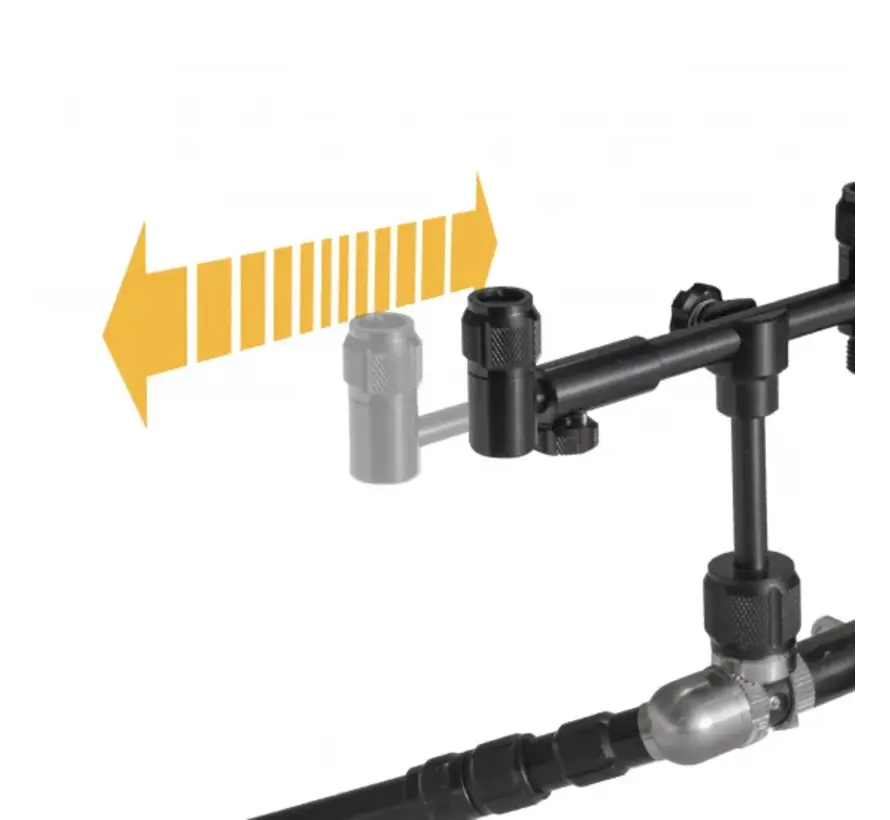 Solar Tackle Black-Lite Worldwide Pod (Met 2x 3 Rod Adjustable Buzzer Bars)