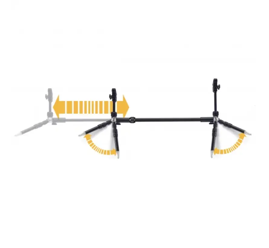 Solar Tackle Black-Lite Worldwide Pod (Met 2x 3 Rod Adjustable Buzzer Bars)