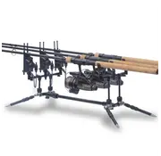 Solar Tackle Solar Tackle Black-Lite Worldwide Pod (Met 2x 3 Rod Adjustable Buzzer Bars)