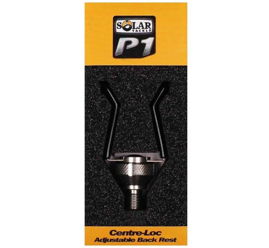 Solar Tackle P1 Centre-Loc Adjustable Back Rest