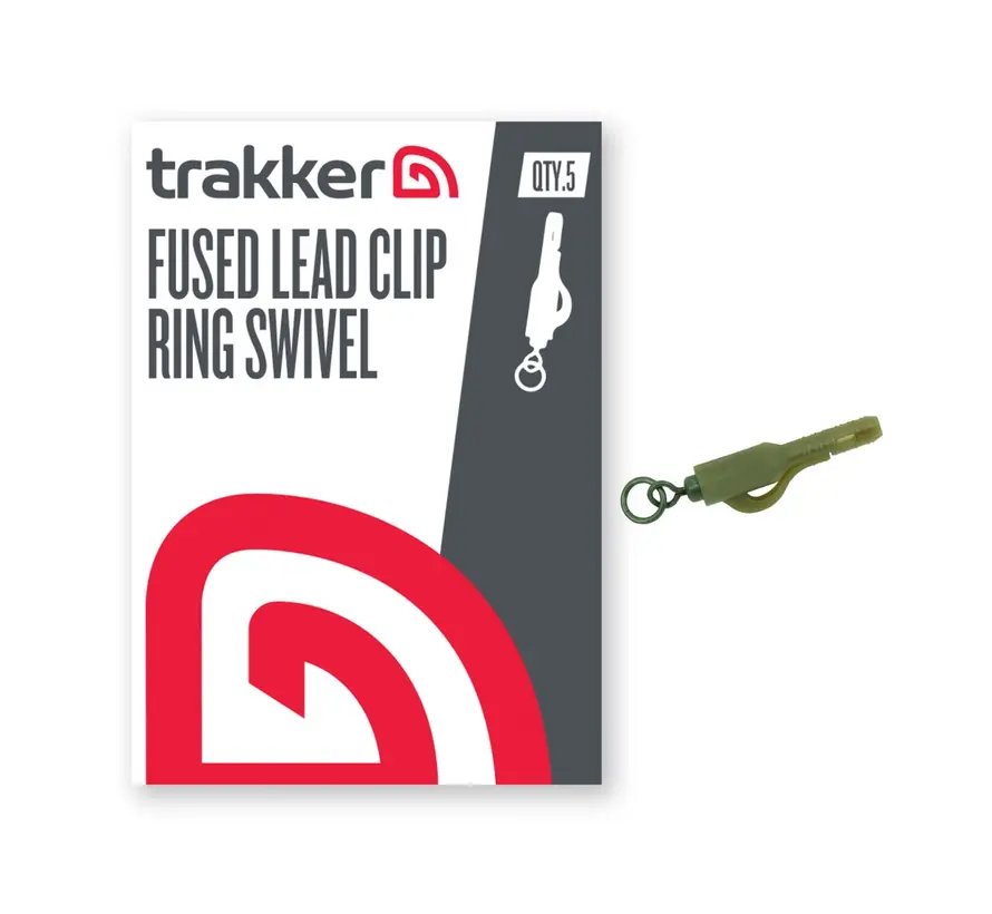 Trakker Fused Lead Clip Ring Swivel