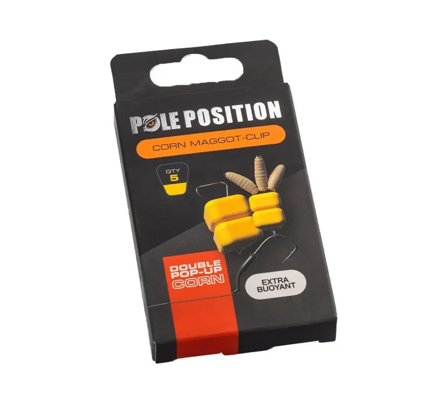 Pole Position Double Corn Maggot-Clip