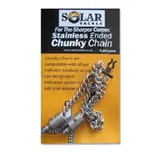 Solar Tackle Solar Tackle Stainless Chain Stainless Ended 9 inch