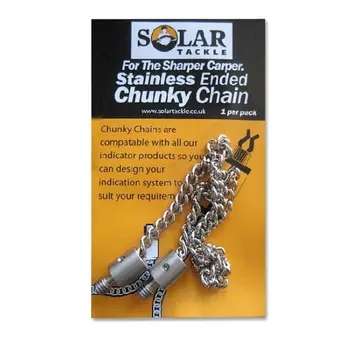 Solar Tackle Solar Tackle Stainless Chain Stainless Ended 9 inch