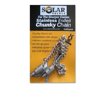 Solar Tackle Solar Tackle Stainless Chain Stainless Ended 5 inch