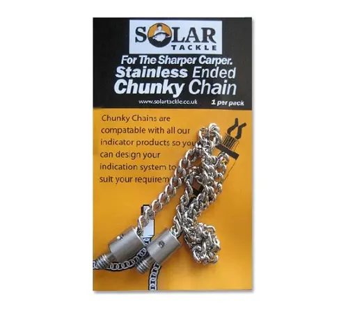 Solar Tackle Solar Tackle Stainless Chain Stainless Ended 5 inch