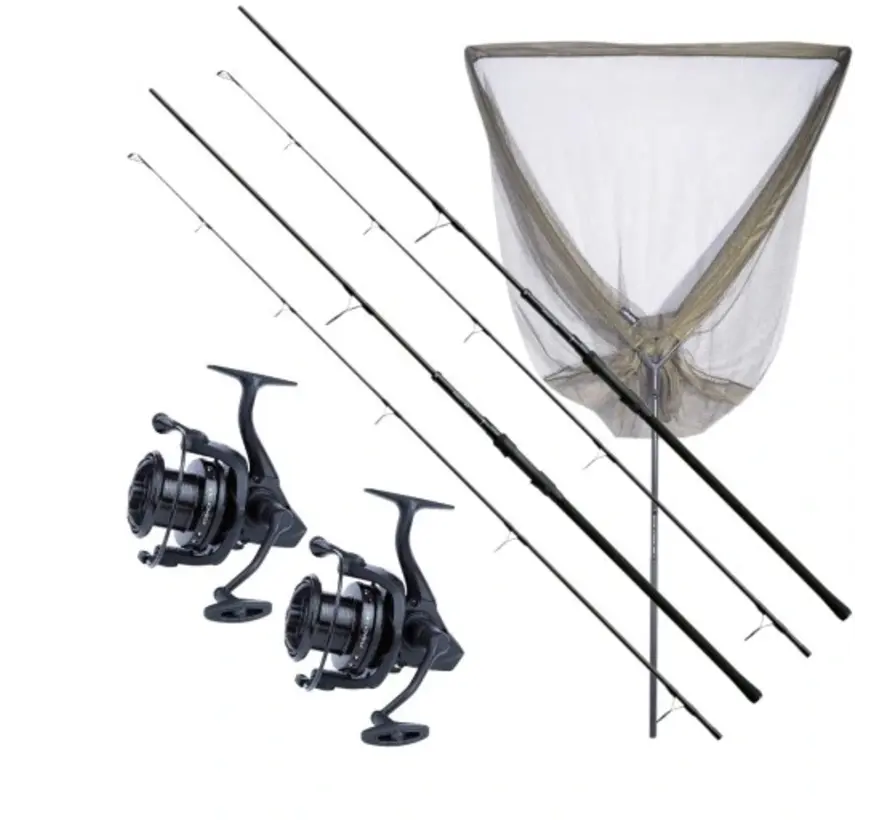 Sonik Xtractor+ 2 Rod Carp Kit - 10ft / 3lb