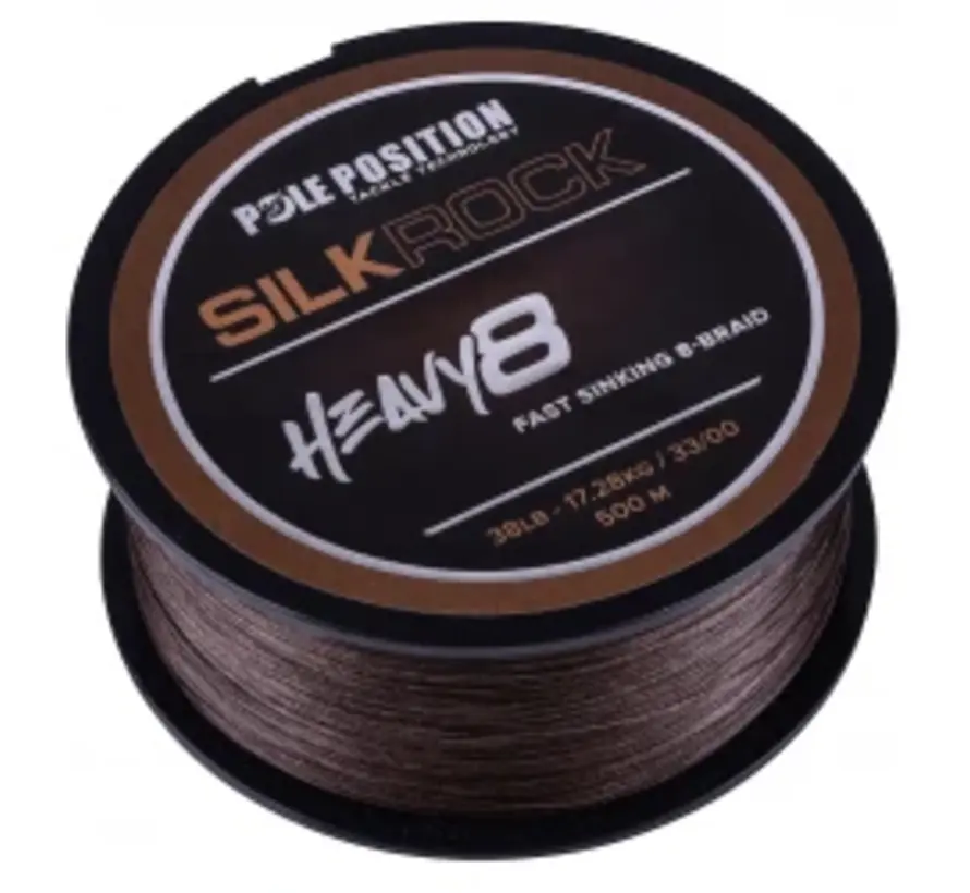 Silkrock heavy 8 38lb 500m
