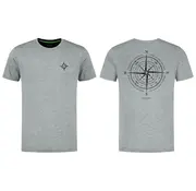 Korda Korda Compass Tee Heather Grey - T-Shirt