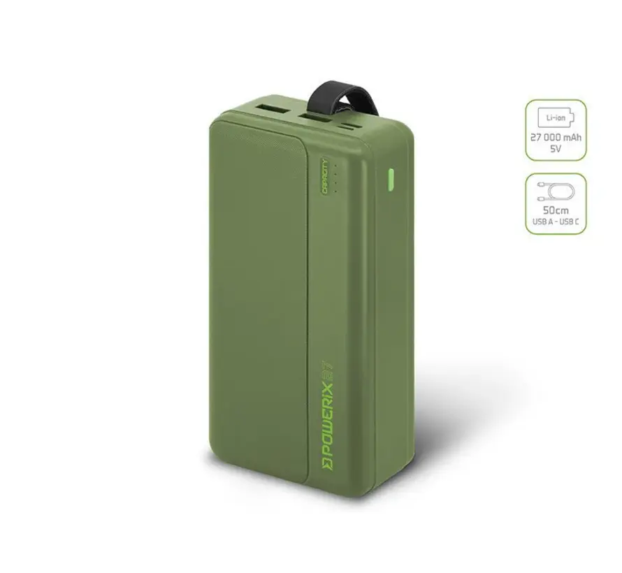 Delphin powerbank Powerix 27000 mAh