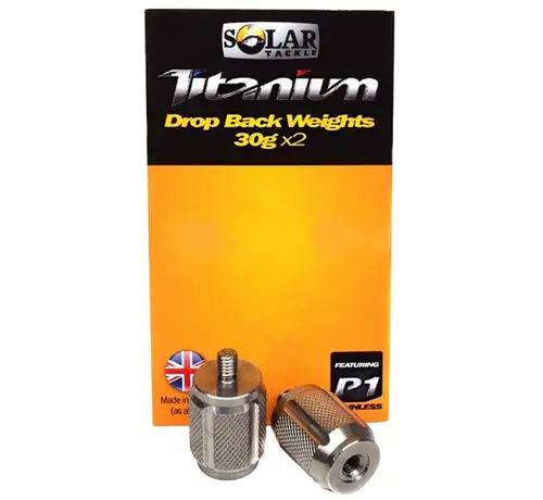 Solar Tackle Solar Tackle Indicator Drop Back Weights 30gr - 2 per pack