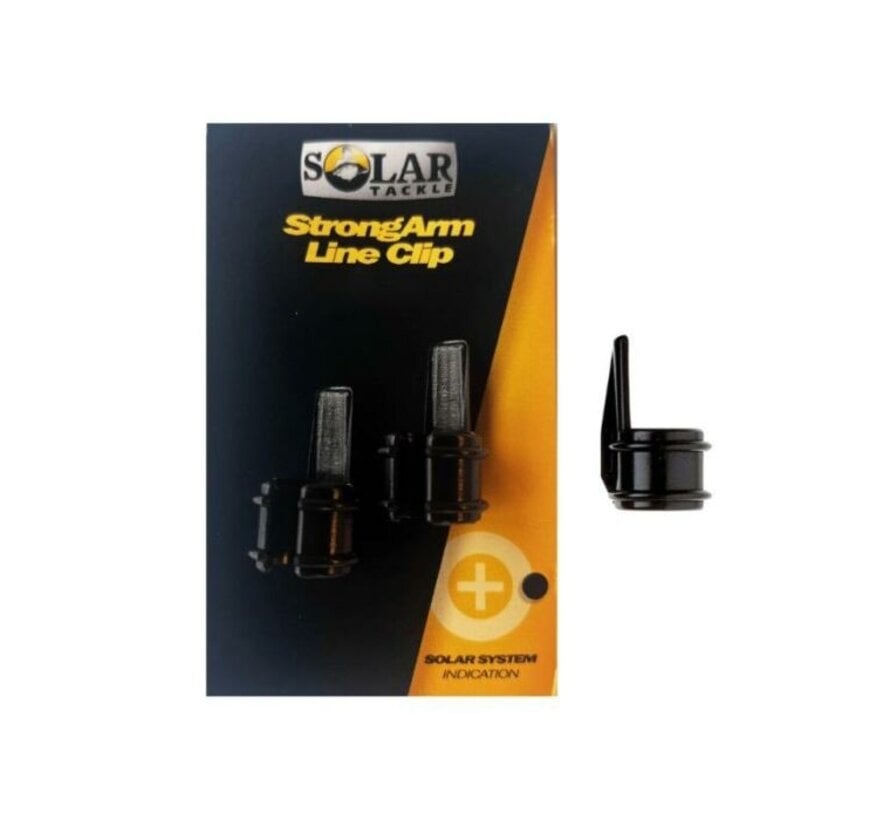 Solar Tackle StrongArm Line Clip 12mm (verpakt per 2)