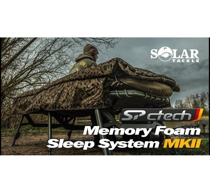 Solar Tackle SP C-Tech Memory Foam Sleep System MK2