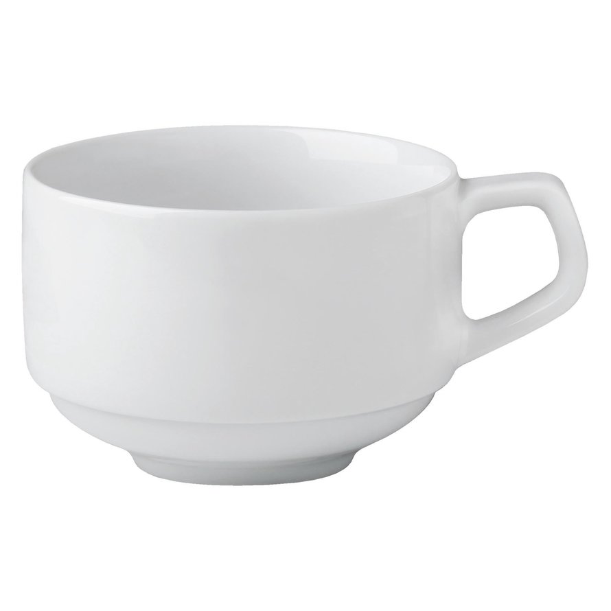 Hotelporzellan "Rotondo" Tasse stapelbar Kaffee obere