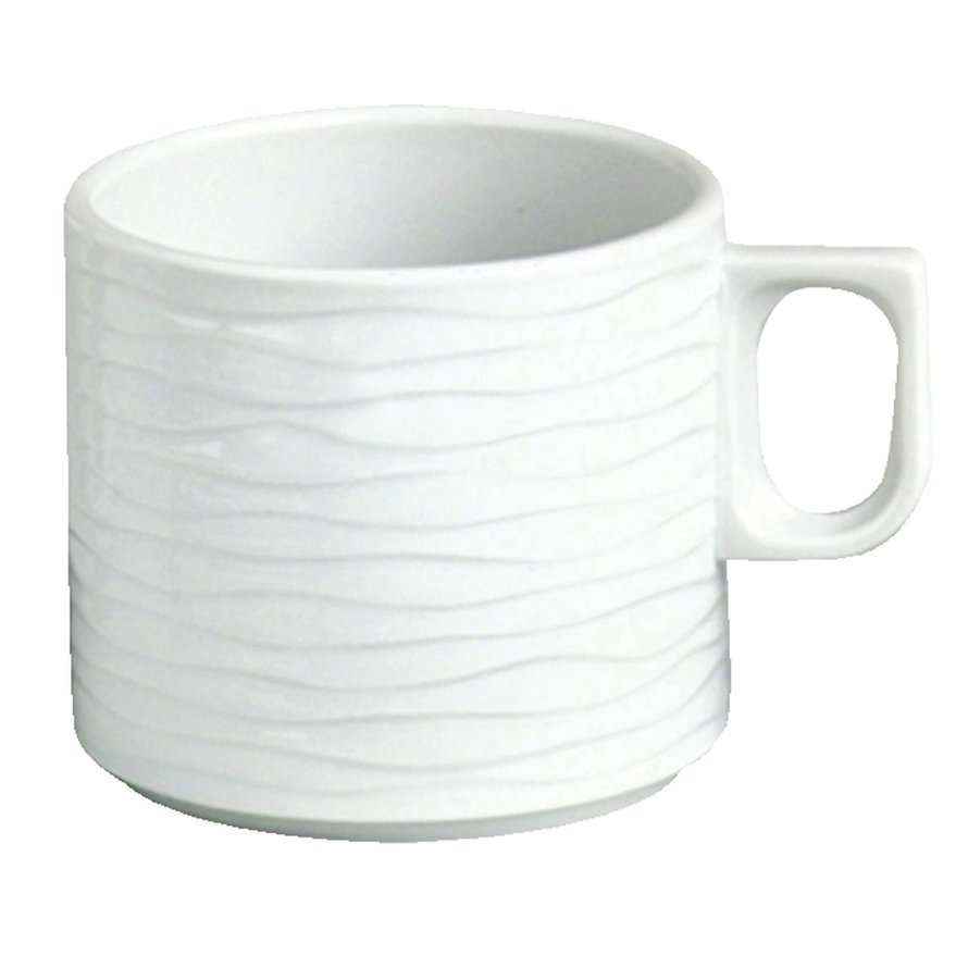 Hotelporzellan "Curved" Tasse Obere Espresso