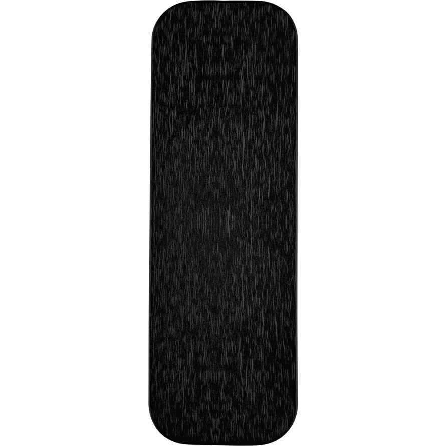 Porzellanserie "Lavanit" schwarz Platte rechteckig 30x10x1,1cm