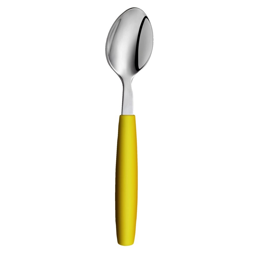 Besteckserie "Colour" gelb Dessertlöffel