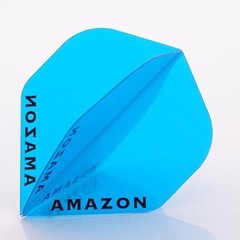 Piórka Amazon 100 Przezroczysty Blue