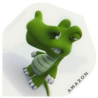 Piórka Amazon Cartoon Crocodile