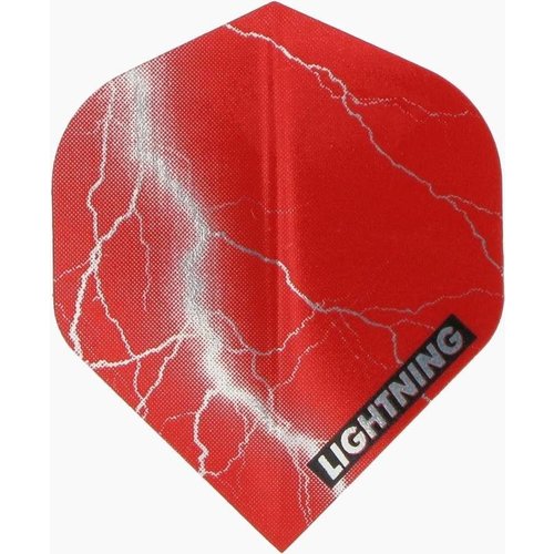 McKicks Piórka McKicks Metallic Lightning Czerwony