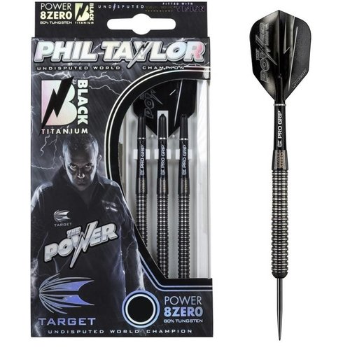 Target Lotki Phil Taylor Power 8ZERO Black Titanium 80% S1