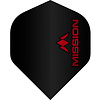 Mission Piórka Mission Logo Std NO2 Black & Red