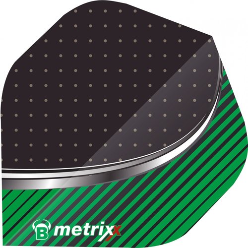 Bull's Germany Piórka BULL'S Metrix Stripe Green