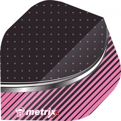 Piórka BULL'S Metrix Stripe Pink