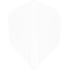 Piórka Cosmo Darts - Fit  AIR White Shape