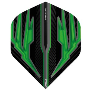 Piórka Red Dragon Hardcore Radical Black & Green