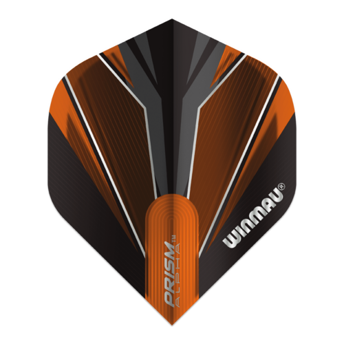 Winmau Piórka Winmau Prism Alpha Black & Orange