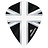 Piórka Mission Alliance 100 Black & White Kite
