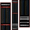 Designa Mata do Darta Designa Dywan - Non Slip Back - 290cm x 60cm