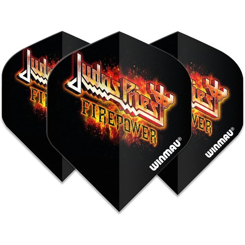 Winmau Piórka Winmau Rock Legends Judas Priest Flaming Logo