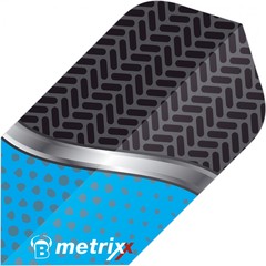 Piórka BULL'S Metrixx Dot Blue Slim