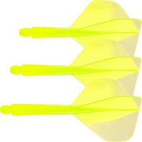 Condor Neon Axe Flight System - Standard Yellow Condor Condor Neon Axe Flight System - Standard Yellow