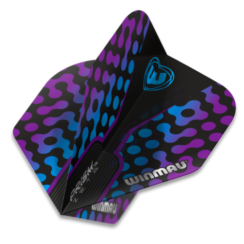 Winmau Piórka Winmau Prism Zeta Black & Purple