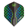 Winmau Piórka Winmau Prism Zeta Black & Green