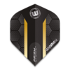 Winmau Piórka Winmau Prism Alpha Extra Thick Black & Gold Stripe