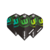 Winmau Piórka Winmau Rhino Extra Thick Logo Gradient Green V2
