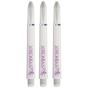 Shafty Red Dragon Snakebite Signature White